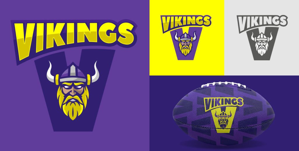 Rebranding Konzept Vienna Vikings: Logo