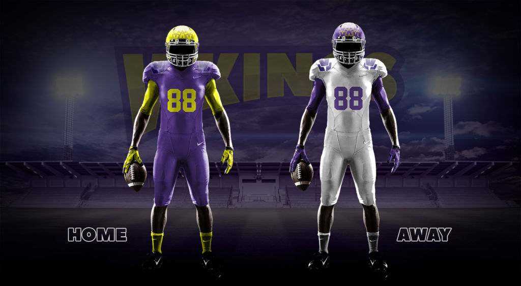 Rebranding Konzept Vikings: Uniform